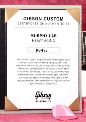 Murphy Lab certificate