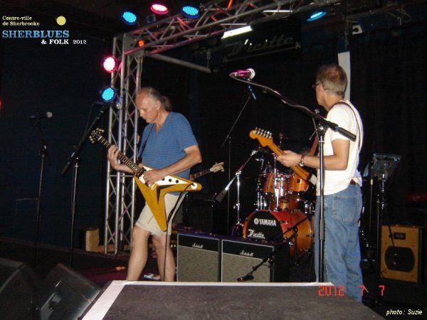 D'icitte soundcheck au Woodstock Bar Sherblues 2012